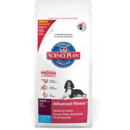 Корм в развес HILL'S Science Plan Canine Adult Advanced Fitness Medium Tuna & Rice для мелких и средних пород, тунец+рис фит, 1кг