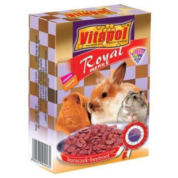 40гр Лакомство Vitapol Beetroot Flakes Свекольные хлопья для грызунов