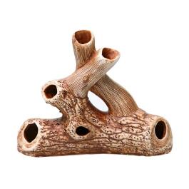 Декорация из светлой керамики Веточка, 21*18см