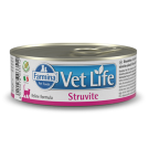 85гр Консервы Farmina Vet Life Natural Diet Cat Struvite диета для кошек при струвитном уролитиазе и идиопатическом цистите, паштет