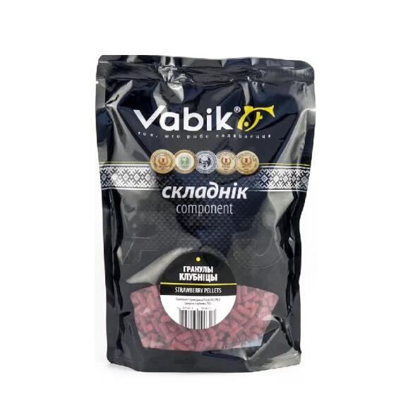 Компонент прикормки Vabik Big Pack Гранулы клубника, 750г