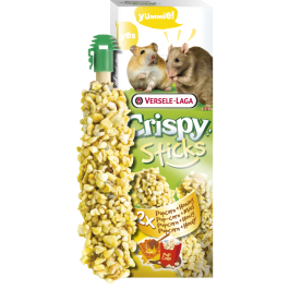 2х55гр Палочки-Лакомства Versele-Laga Crispy Sticks  для Хомяков и Крыс с поп-корном и медом