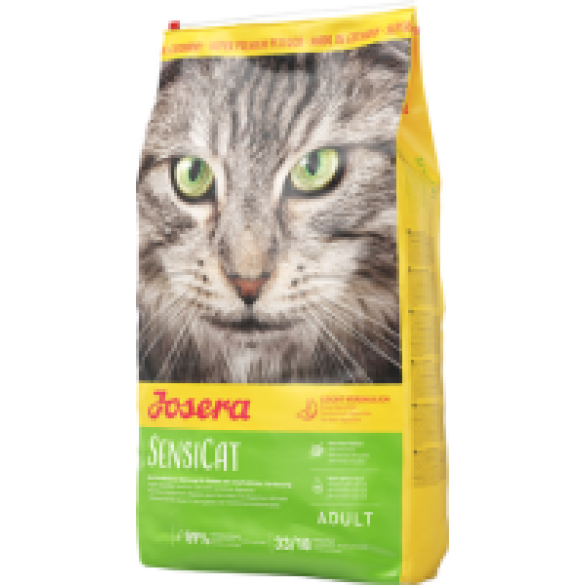 10кг Корм Josera Sensicat (Adult Sensitive 33/18) для взрослых кошек с чувствительным пищеварением