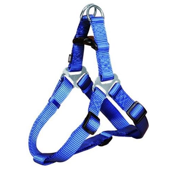 Шлея TRIXIE для собак Premium One Touch harness M 50-65см/20мм, Королевский синий