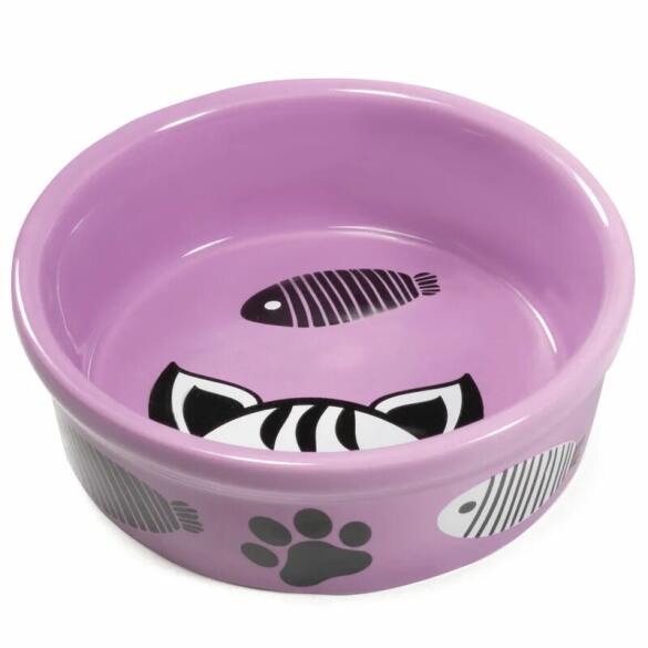 Миска керамическая Triol "Котофей", 0,25л