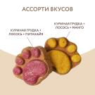 4гр Лакомство Мнямс "Фросты" для собак и щенков с 4 месяцев с Лососем, Манго+питахайя, 1шт