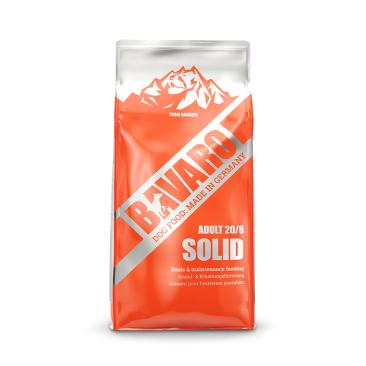 18кг Корм Josera Bavaro Solid (Adult 20/8) базовое питание для пожилых и/или малоактивных собак всех пород с Курицей