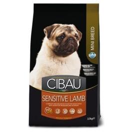 2,5кг Корм Farmina Cibau Sensitive Lamb Mini для взрослых собак мелких пород с чувствительным пищеварением с Ягнёнком