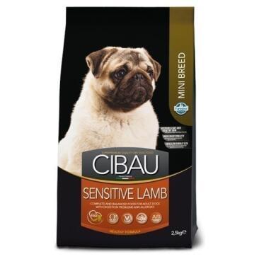 2,5кг Корм Farmina Cibau Sensitive Lamb Mini для взрослых собак мелких пород с чувствительным пищеварением с Ягнёнком