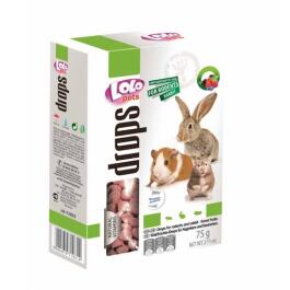 75гр Лакомство Lolo Pets Дропсы для грызунов лесные ягоды