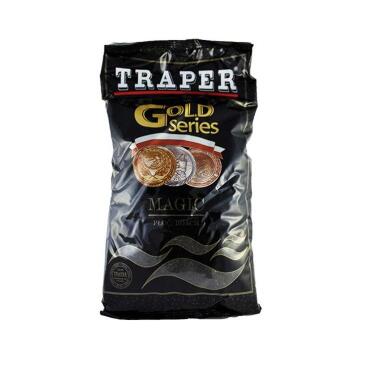 TRAPER прикормка GOLD Magic Black 1кг Плотва Черная