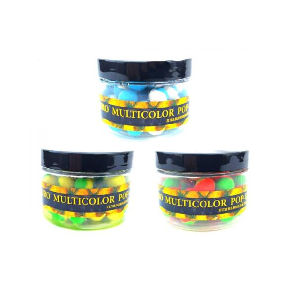Бойлы плавающие Fluro Multicolor Pop-Up 12мм, Рыба палтус, 50гр