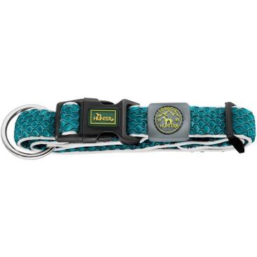 Ошейник HUNTER Collar Hilo VP охлаждающий 40-60/XL, Бирюзовый, сетчатый текстиль