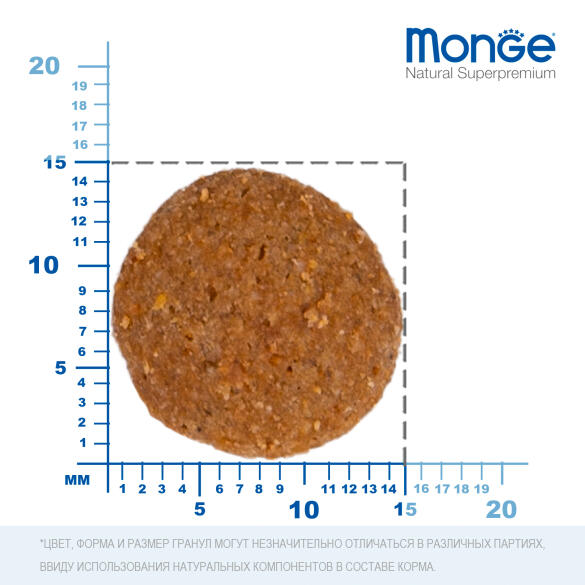 2,5кг Корм Monge Dog SP Adult Pork/Rice для взрослых собак всех пород со Свининой и рисом