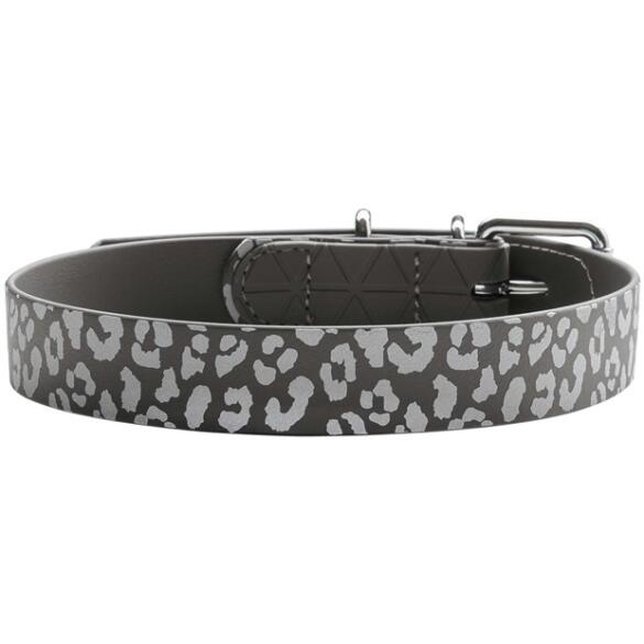 Ошейник HUNTER Collar Convenience Refl 50/M, Серый/Лев