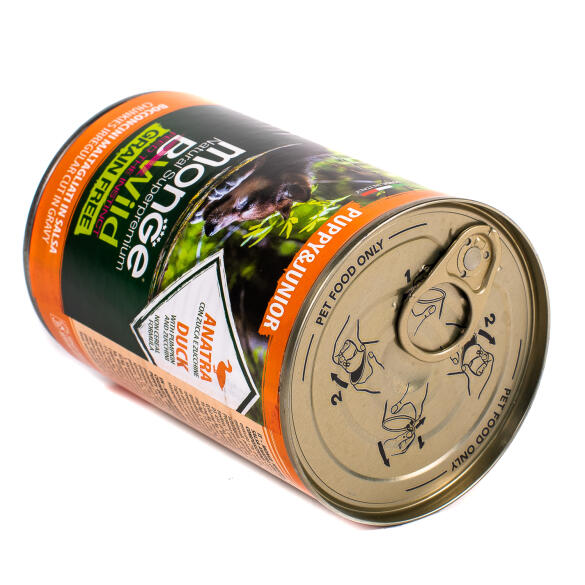400гр Консервы Monge Dog BWild Grain Free Puppy&Junior Duck/Pumpkin для щенков всех пород с Уткой и тыквой