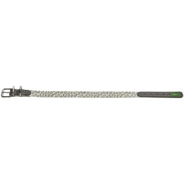 Ошейник HUNTER Collar Convenience Refl Glow 40/S, Леопард