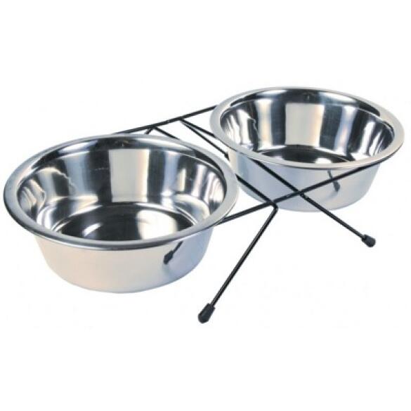 Миска TRIXIE Eat on Feet с держателем 2*1,8л 20см