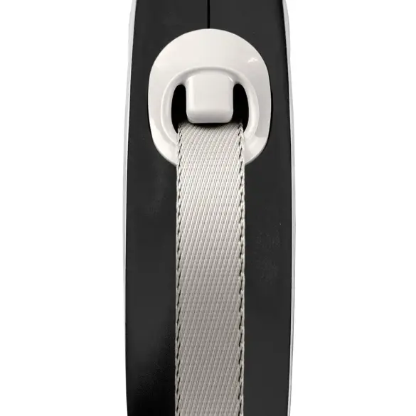 Рулетка FLEXI New Comfort L 60кг 5м шлея, черный
