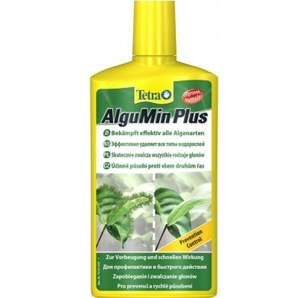 Tetra Algu Min Plus 250мл средство для предотвращения появления водорослей в аквариуме