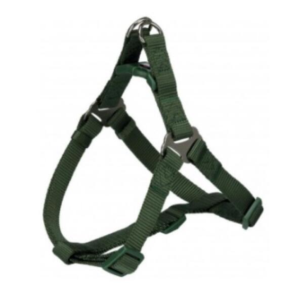 Шлея TRIXIE для собак Premium Harness L 65-80см/25мм лес