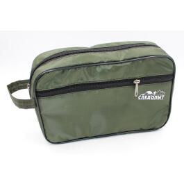 Сумка- косметичка дорожная СЛЕДОПЫТ, 13*22,5*13см цвет олива Oxford