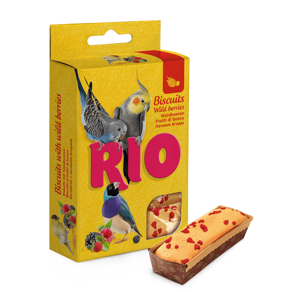 35гр Бисквиты RIO для птиц с лесными ягодами