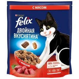 Корм в развес Felix для кошек, Двойная вкуснятина, 1кг