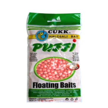 Плавающая насадка CUKK Puffi Mini 4-6мм 15г Чеснок цв. Розовый