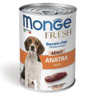 400гр Консервы Monge Dog FRESH Adult Duck для собак, паштет с Уткой
