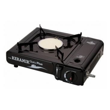 Плитка газовая Tourist Keramik Guru Plus TS-201 керамическая с переходником