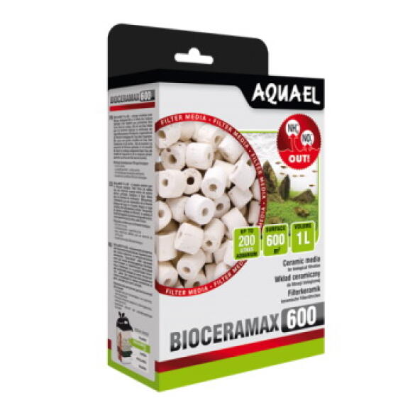Керамический наполнитель AQUAEL BIOCERAMAX PRO 600 1L для фильтра