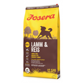 12,5кг Корм Josera Lamb/Rice (Adult 20/11) для взрослых собак всех пород, склонных к пищевой аллергии с Ягненком и Рисом