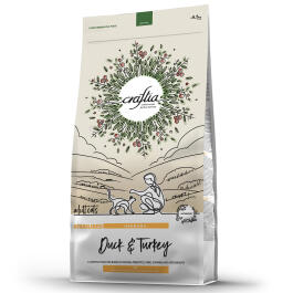 4,5кг Корм Craftia Harmona Sterilised Cat беззерновой для стерилизованных кошек из Утки и индейки