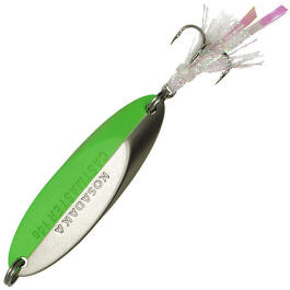 Блесна CASTMASTER "Kosadaka" 14г, цв. матовое серебро/шартрез CAST-14-SIL/CH