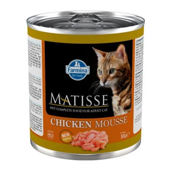 300гр Консервы Farmina Matisse Cat Mousse Chicken Мусс для кошек с Курицей