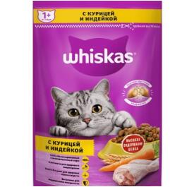 75гр Корм для кошек WHISKAS желе Курица/Индейка