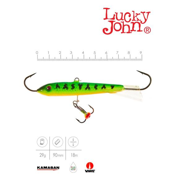 Балансир Lucky John CLASSIC 9 + тр. 90мм 20