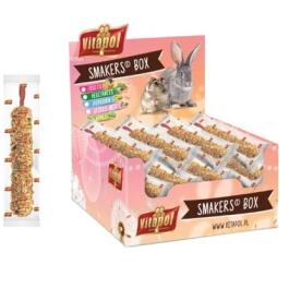 45гр Vitapol Smakers Box зерновые палочки с фруктами для грызунов, 1шт