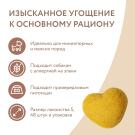Лакомство Мнямс "Фросты" для собак и щенков с 4 месяцев из курицы с черникой и тыквой 1шт