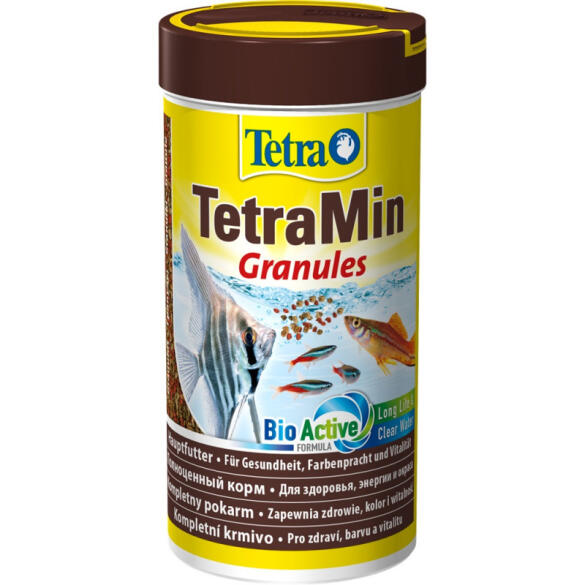 250мл Корм TETRA  Min Granules Гранулированный для всех видов декоративных рыб