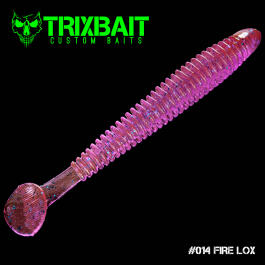 Резина Trix Swing Shad 4 #014 fire lox