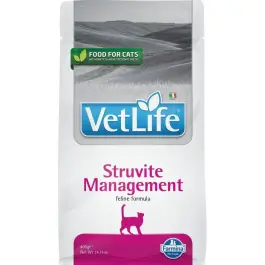 5кг Корм Farmina Vet Life Cat Struvite Management диета для взрослых кошек и котов при рецидивах мочекаменной болезни струвитног о типа