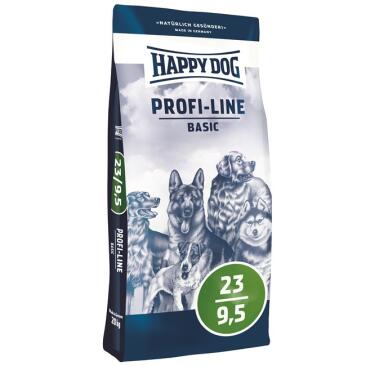 Корм в развес Happy Dog Profi Krokette 23/9,5 Basis для средних и крупных собак, 1кг