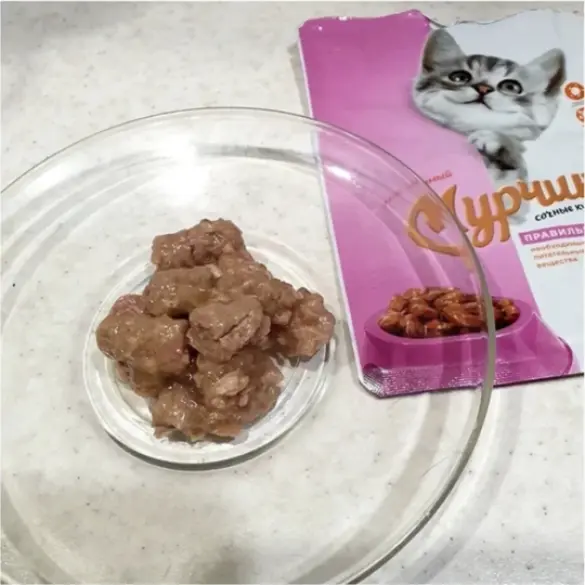 75гр Корм для кошек "Мурчик" мясное ассорти в соусе