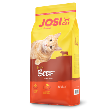 18кг Корм Josera JosiCat Tasty Beef (Adult 27/9) полнорационный корм для взрослых кошек с Говядиной