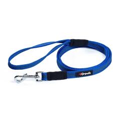 Поводок нейлоновый прорезиненный GRIPALLE 14мм*500см, Синий