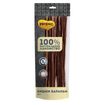 70г Лакомство Мнямс для собак кишки бараньи