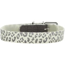 Ошейник HUNTER Collar Convenience Refl Glow для собак 50/M, Леопард
