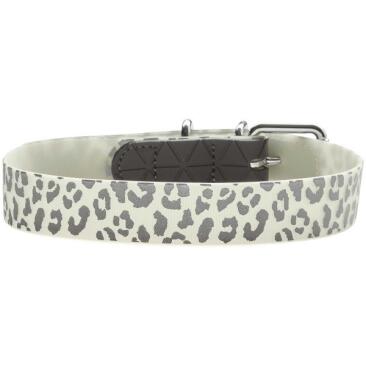 Ошейник HUNTER Collar Convenience Refl Glow для собак 50/M, Леопард